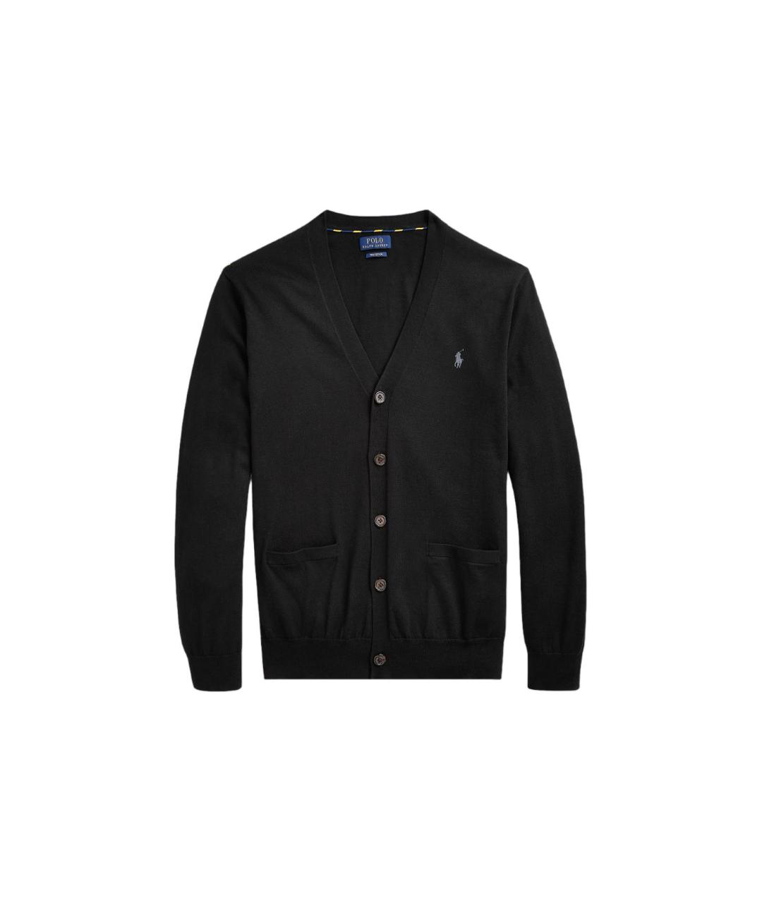 POLO RALPH LAUREN Черный кардиган, фото 1