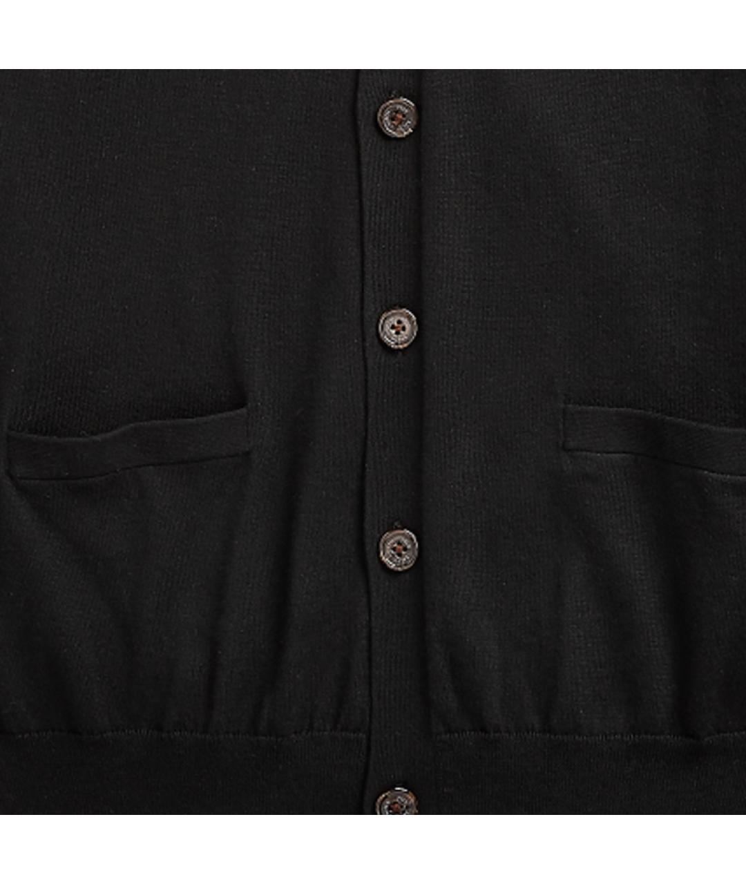 POLO RALPH LAUREN Черный кардиган, фото 5