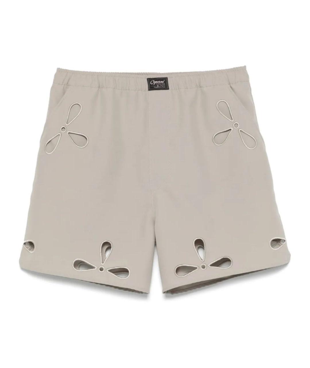 COPERNI Бежевые полиэстеровые шорты, фото 1