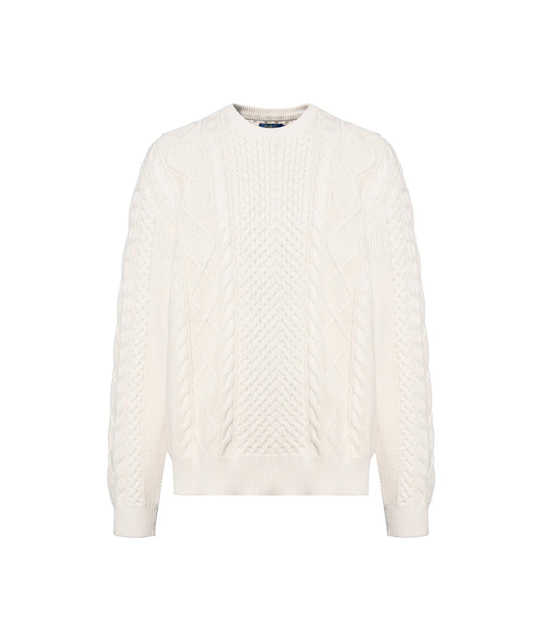 POLO RALPH LAUREN Белый джемпер / свитер, фото 1