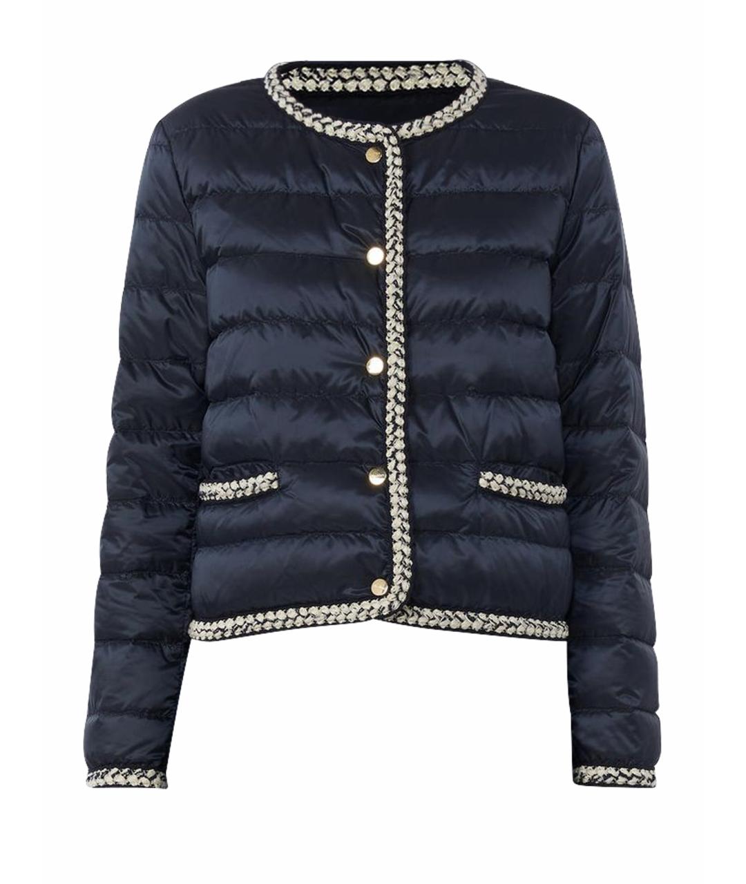 MAX MARA Синяя полиэстеровая куртка, фото 1