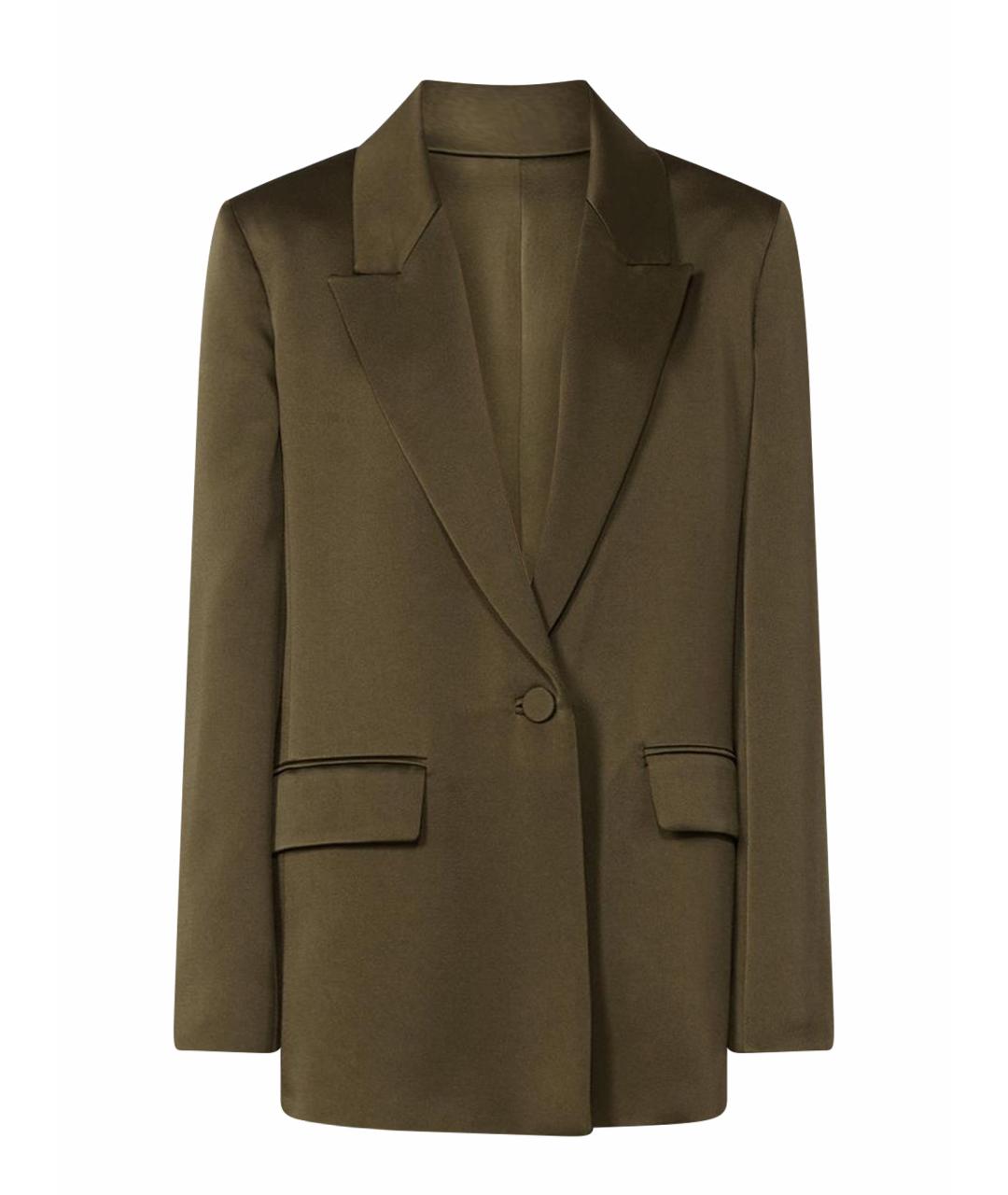 MAX MARA STUDIO Зеленый жакет/пиджак, фото 1