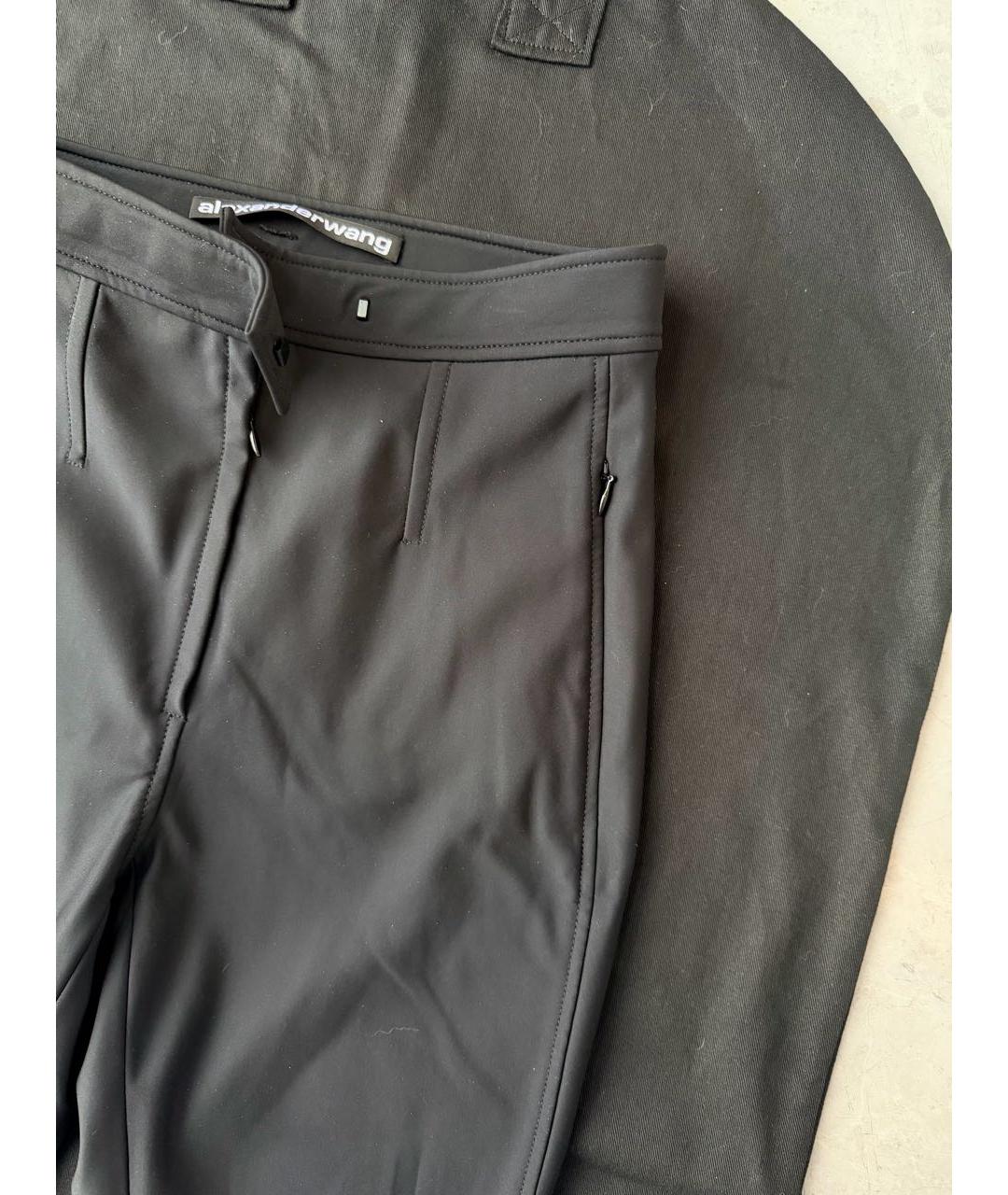 ALEXANDER WANG Черные леггинсы и велосипедки, фото 2