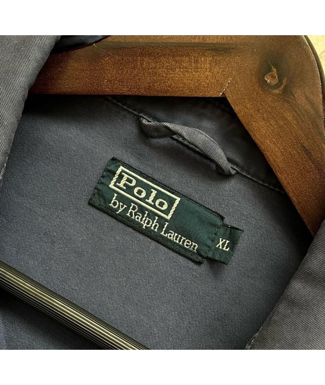 POLO RALPH LAUREN Синяя хлопковая куртка, фото 5