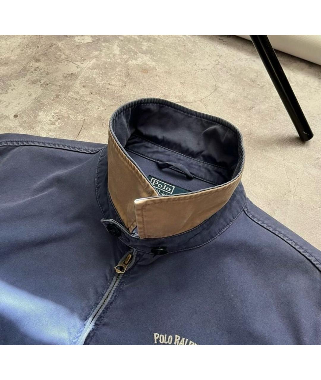 POLO RALPH LAUREN Синяя хлопковая куртка, фото 7