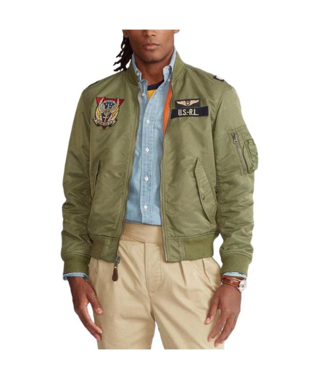 POLO RALPH LAUREN Зеленая куртка, фото 2