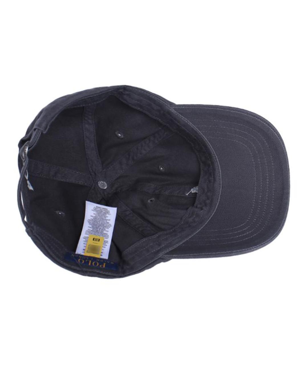 POLO RALPH LAUREN Синяя хлопковая кепка, фото 4