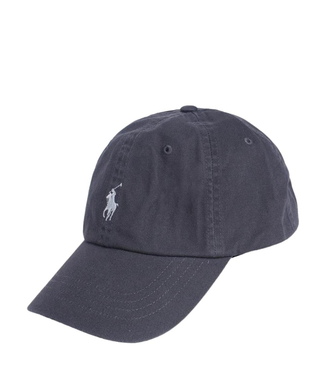 POLO RALPH LAUREN Синяя хлопковая кепка, фото 1