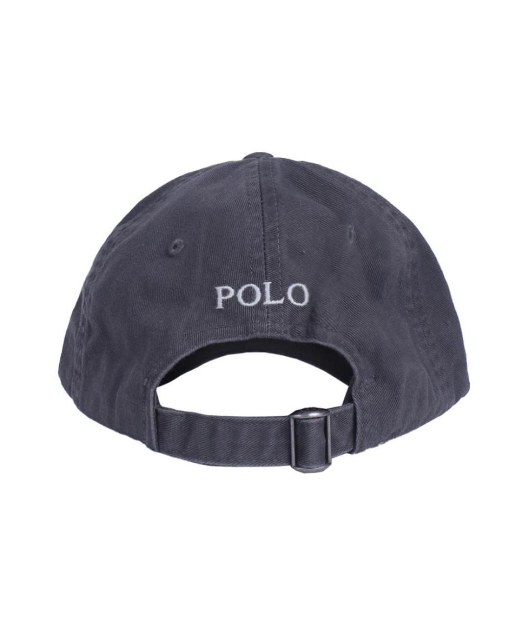 POLO RALPH LAUREN Синяя хлопковая кепка, фото 3