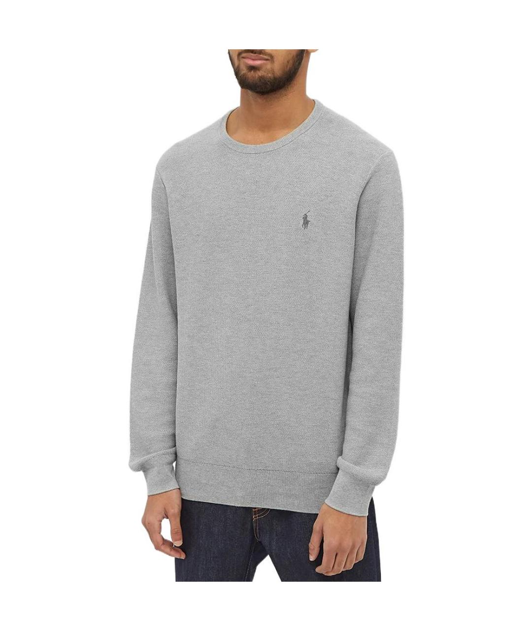 POLO RALPH LAUREN Серый джемпер / свитер, фото 3