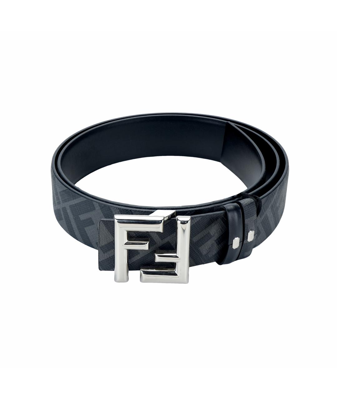 FENDI Черный ремень, фото 2