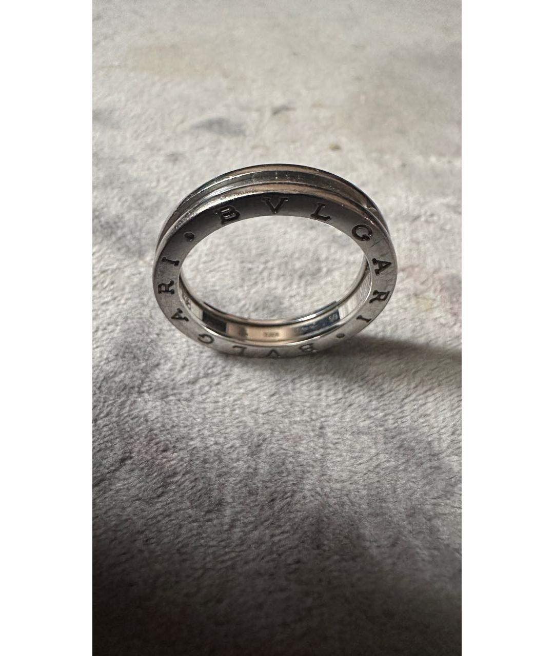 BVLGARI Белое кольцо из белого золота, фото 5