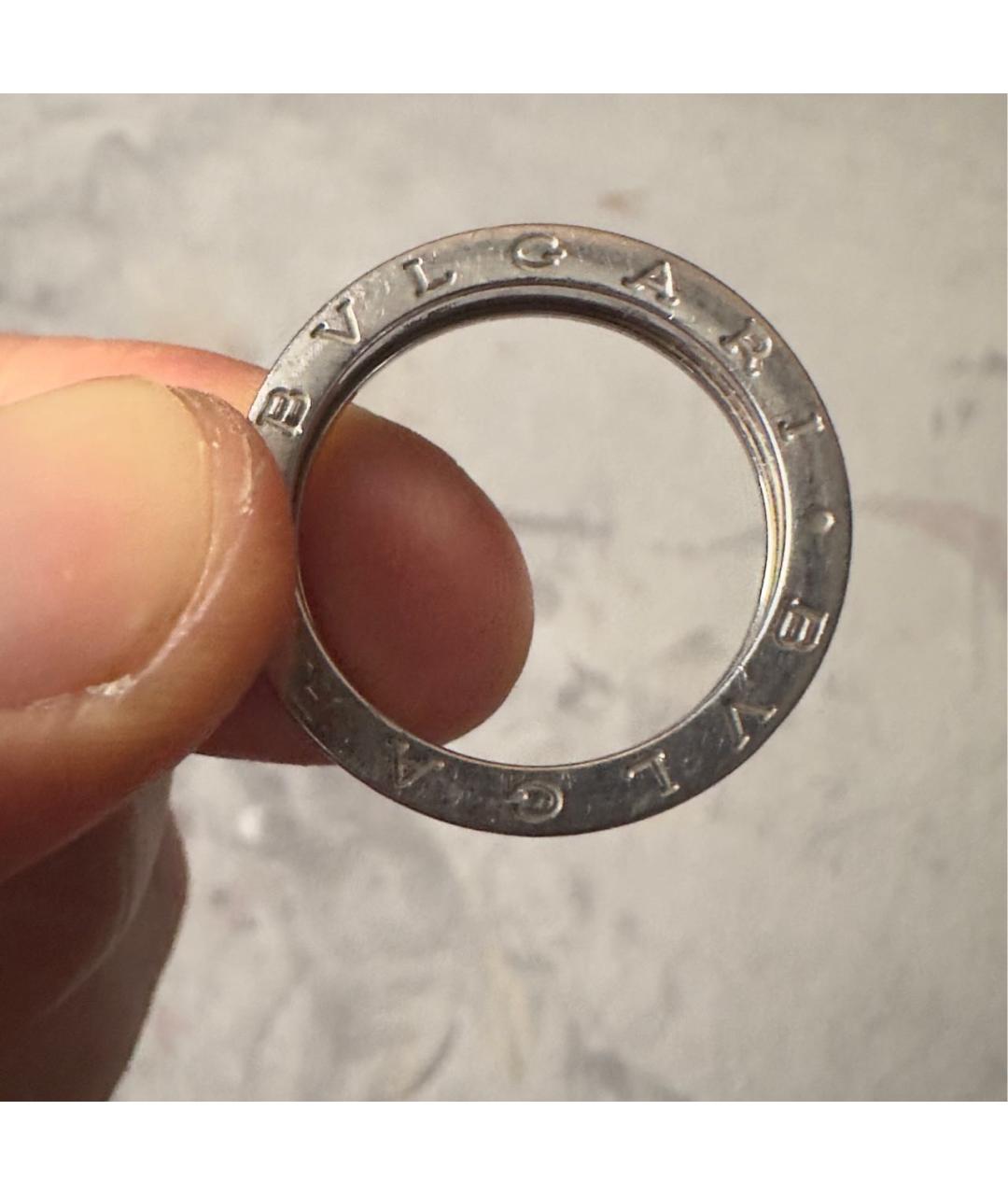 BVLGARI Белое кольцо из белого золота, фото 2
