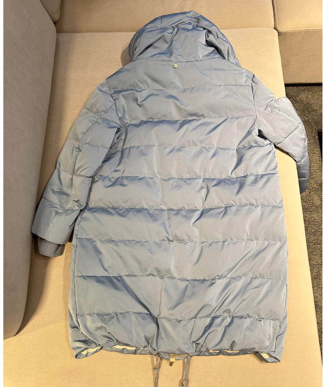 LORENA ANTONIAZZI Голубой кашемировый пуховик, фото 2