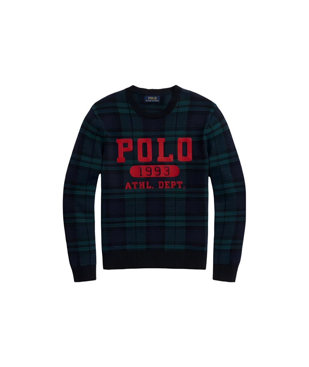 POLO RALPH LAUREN Зеленый джемпер / свитер, фото 1