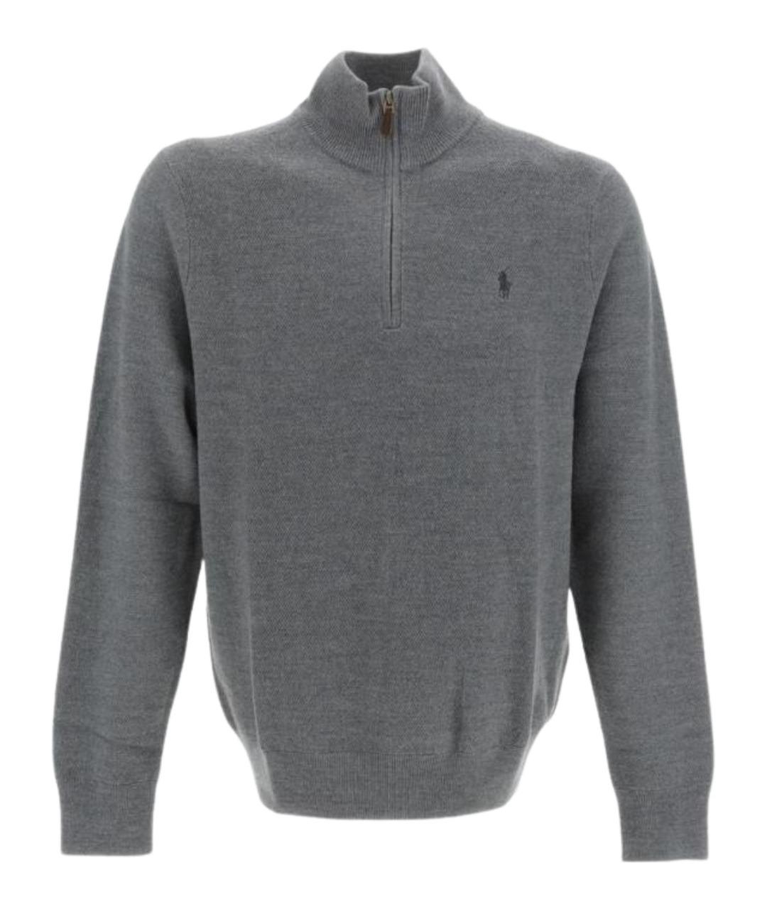 POLO RALPH LAUREN Серый джемпер / свитер, фото 1