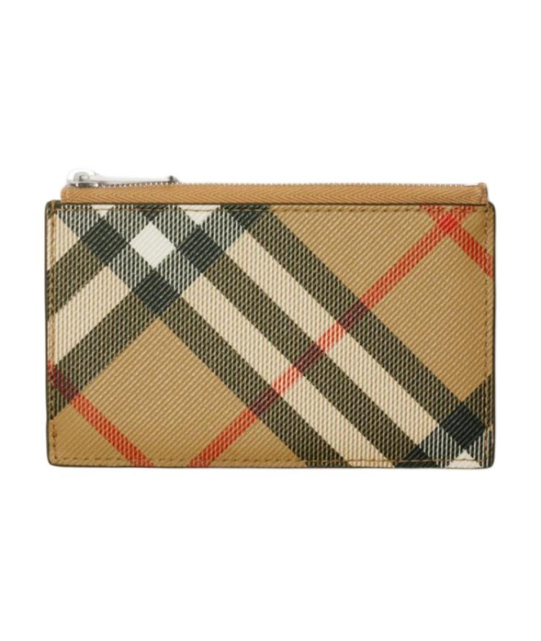 BURBERRY Коричневый кошелек, фото 1