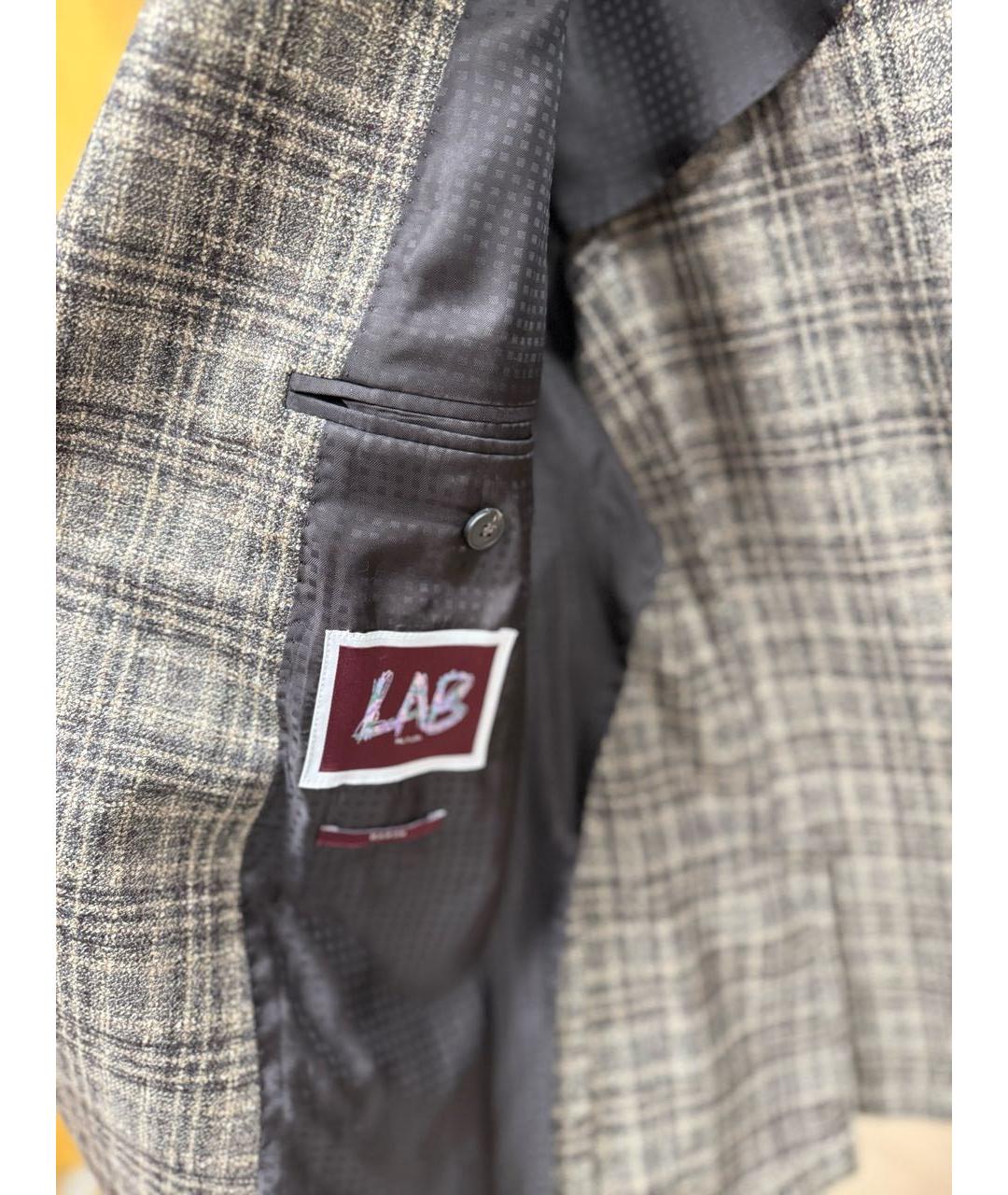 PAL ZILERI Коричневый шерстяной пиджак, фото 3