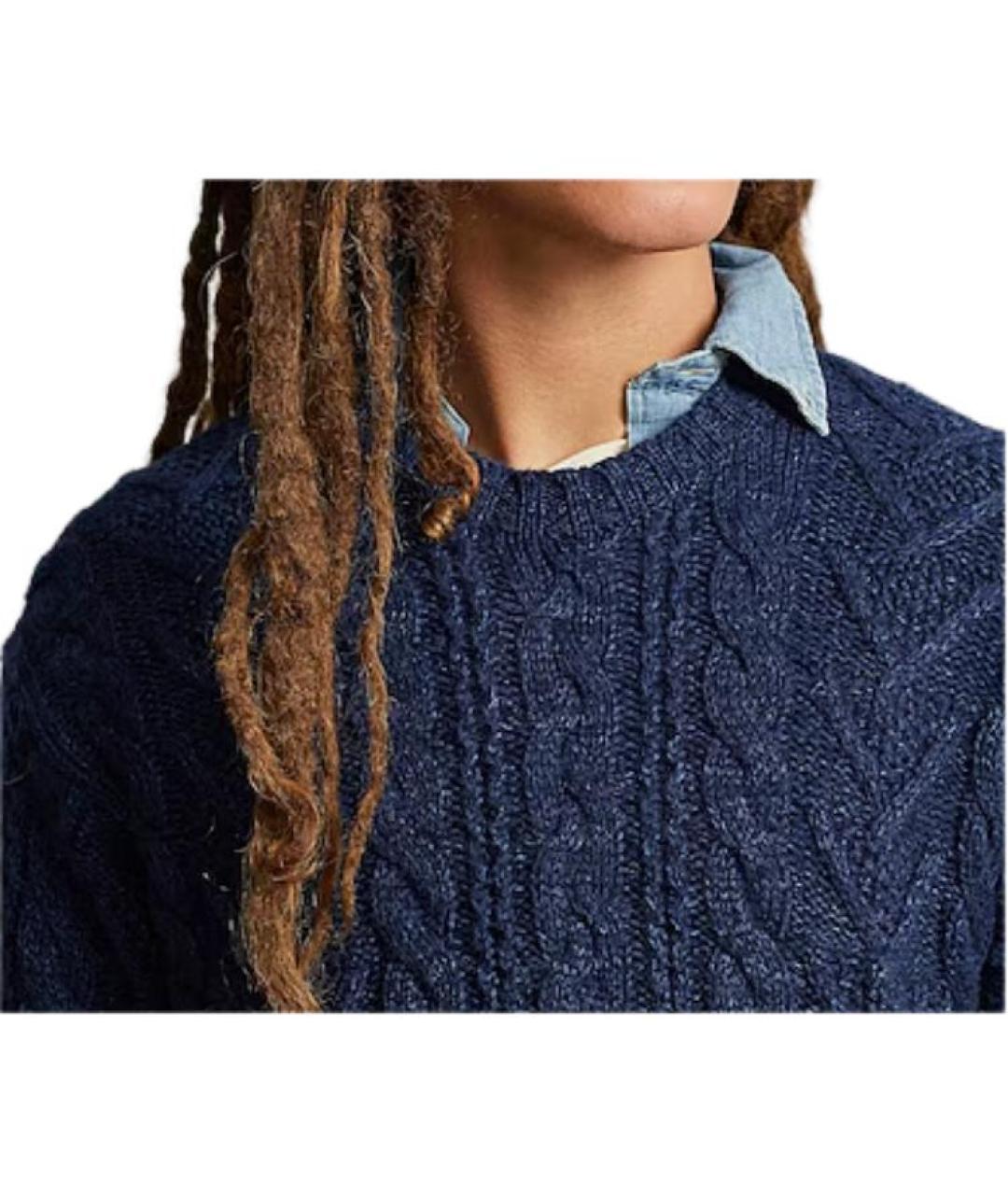 POLO RALPH LAUREN Синий джемпер / свитер, фото 5