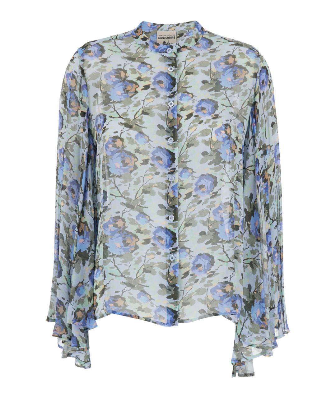 SEMICOUTURE Мульти вискозная рубашка, фото 1