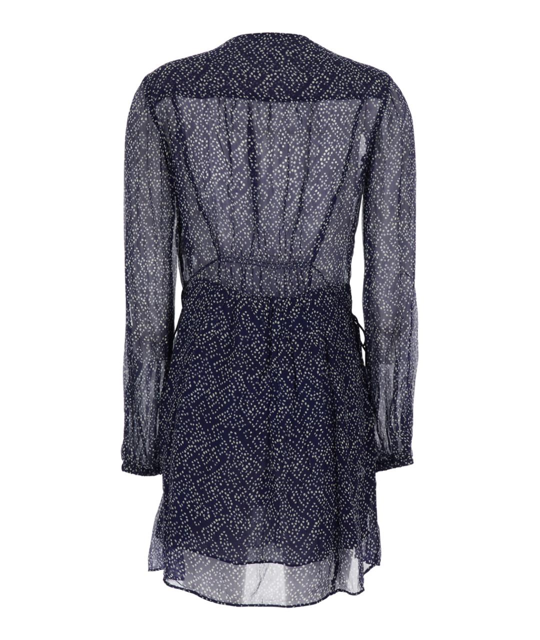 ISABEL MARANT Синее вискозное повседневное платье, фото 2