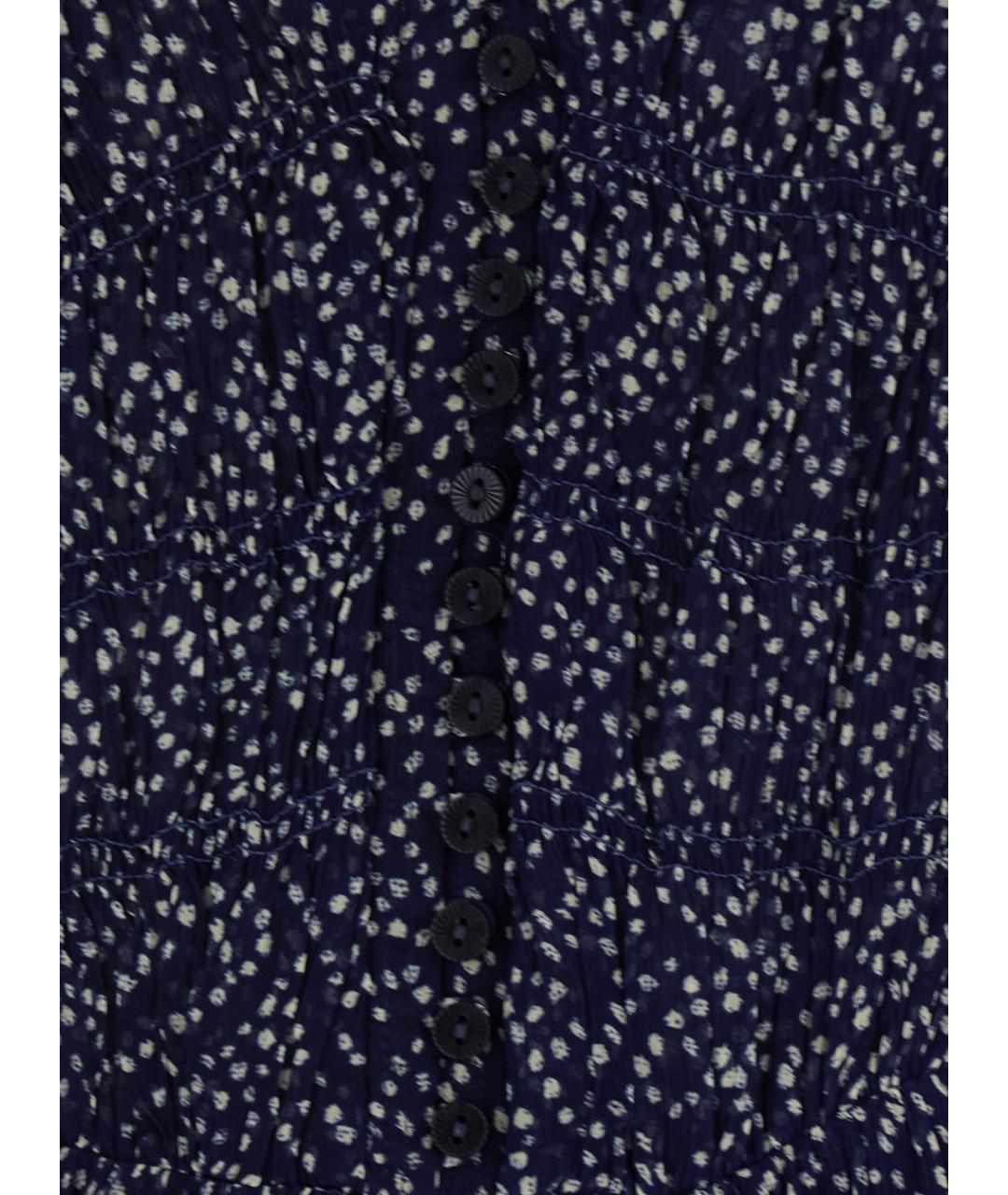 ISABEL MARANT Синее вискозное повседневное платье, фото 3