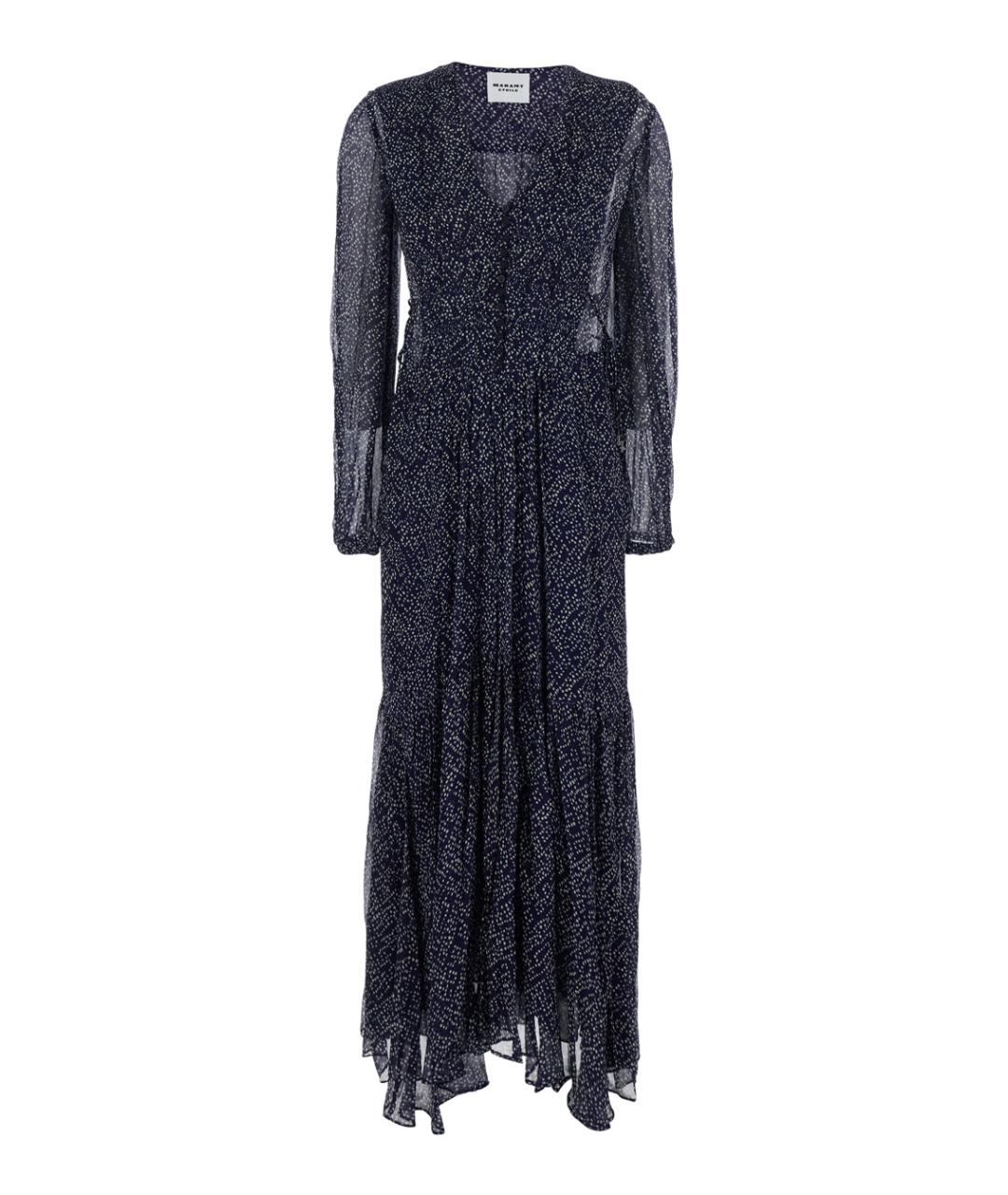 ISABEL MARANT Синее вискозное повседневное платье, фото 1