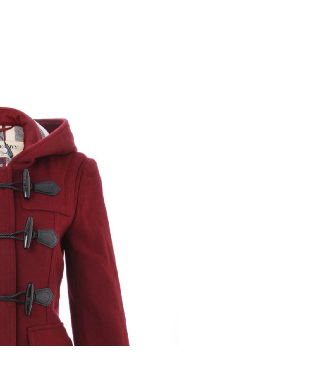 BURBERRY Красное пальто, фото 4