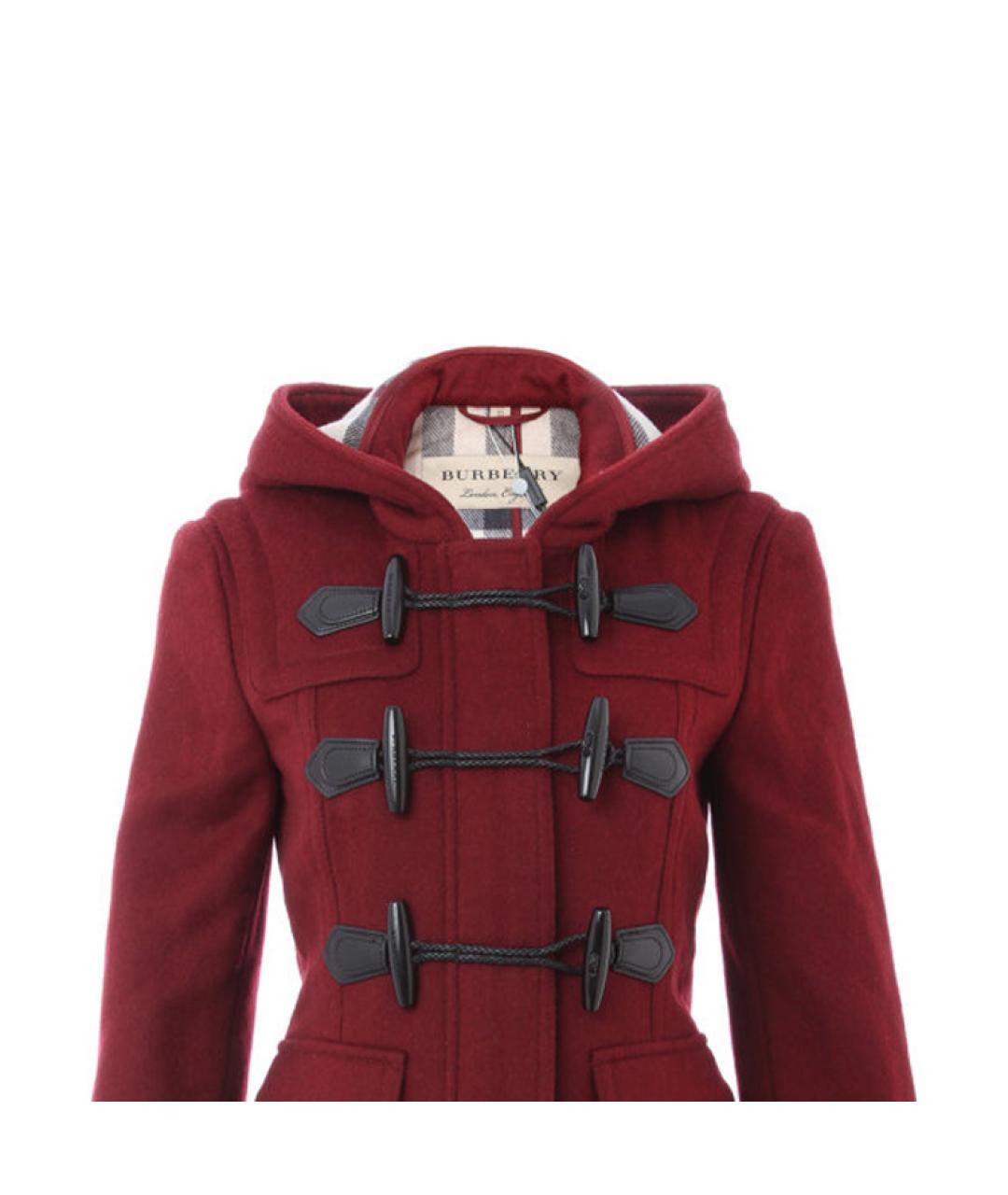 BURBERRY Красное пальто, фото 6