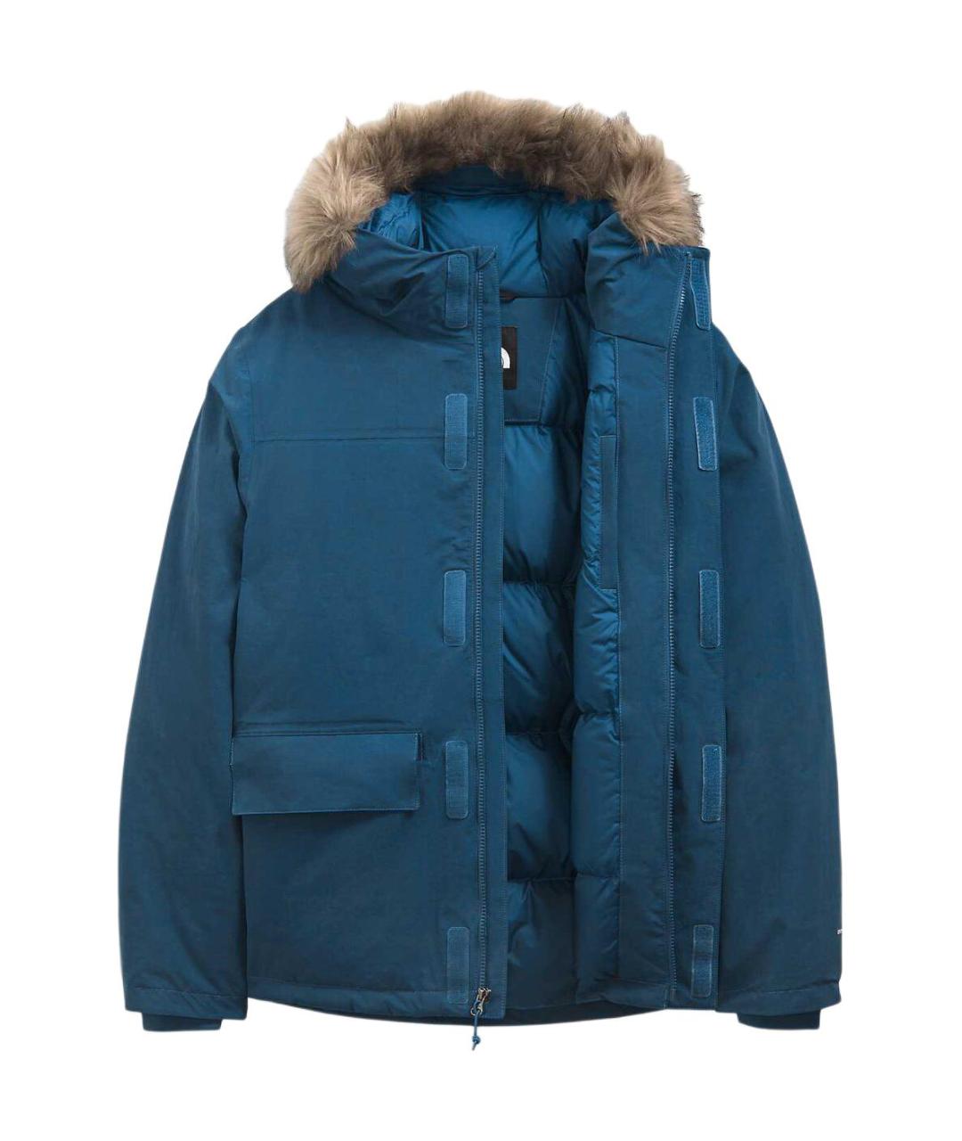 THE NORTH FACE Синяя полиамидовая куртка, фото 1