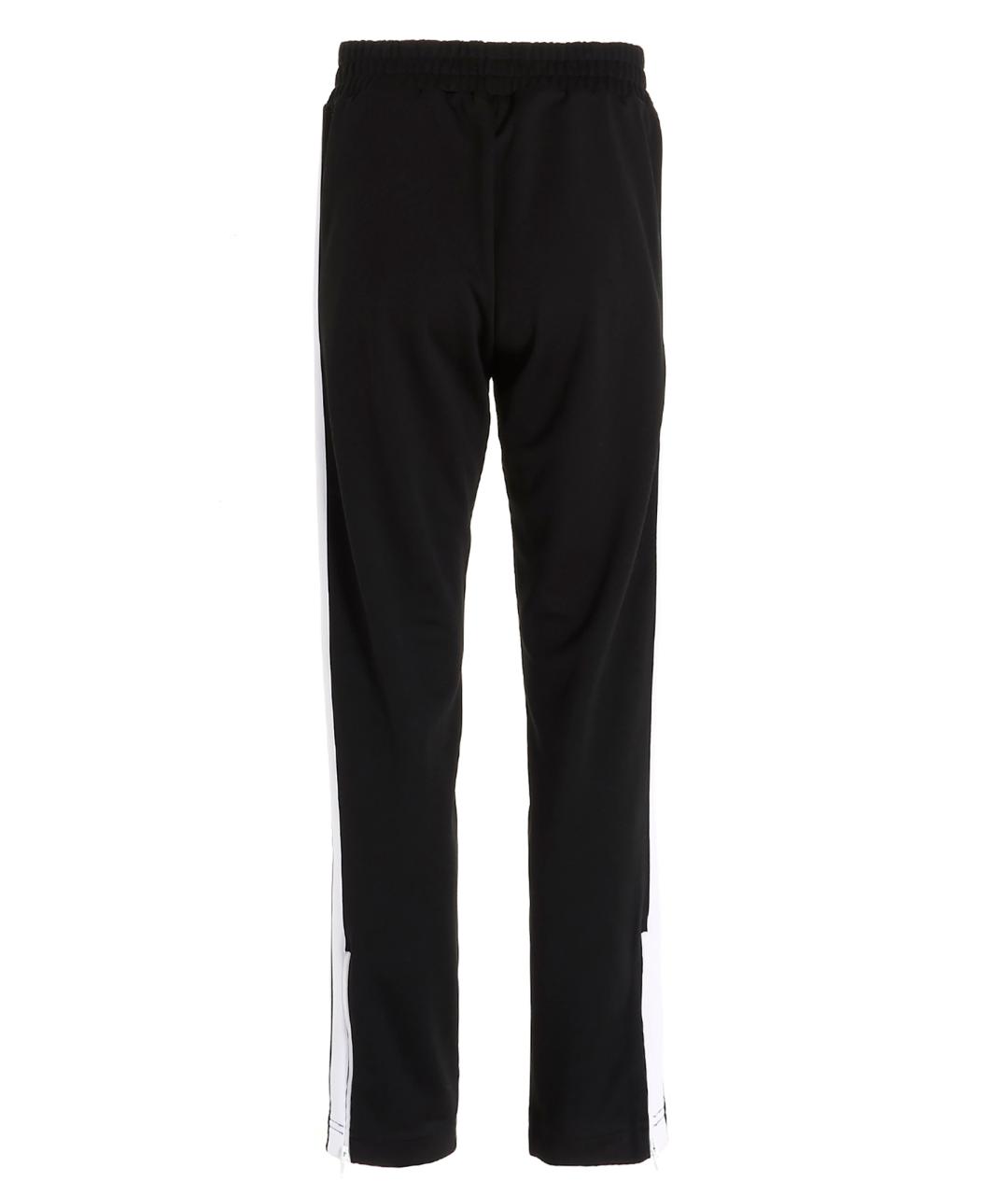 PALM ANGELS Черные полиэстеровые повседневные брюки, фото 3