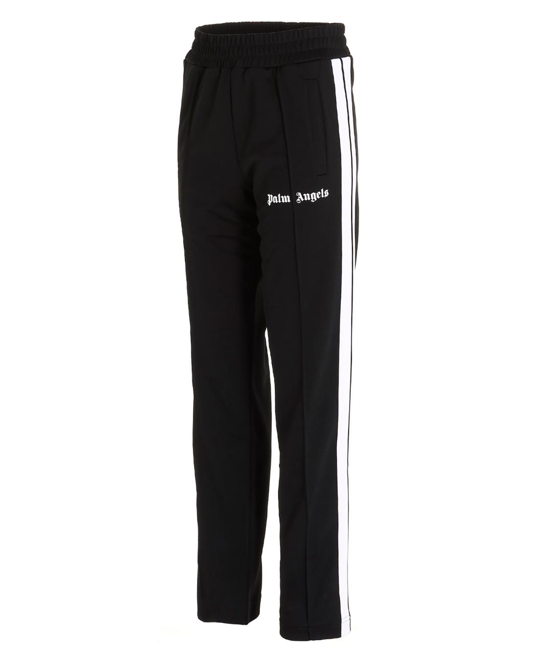 PALM ANGELS Черные полиэстеровые повседневные брюки, фото 2