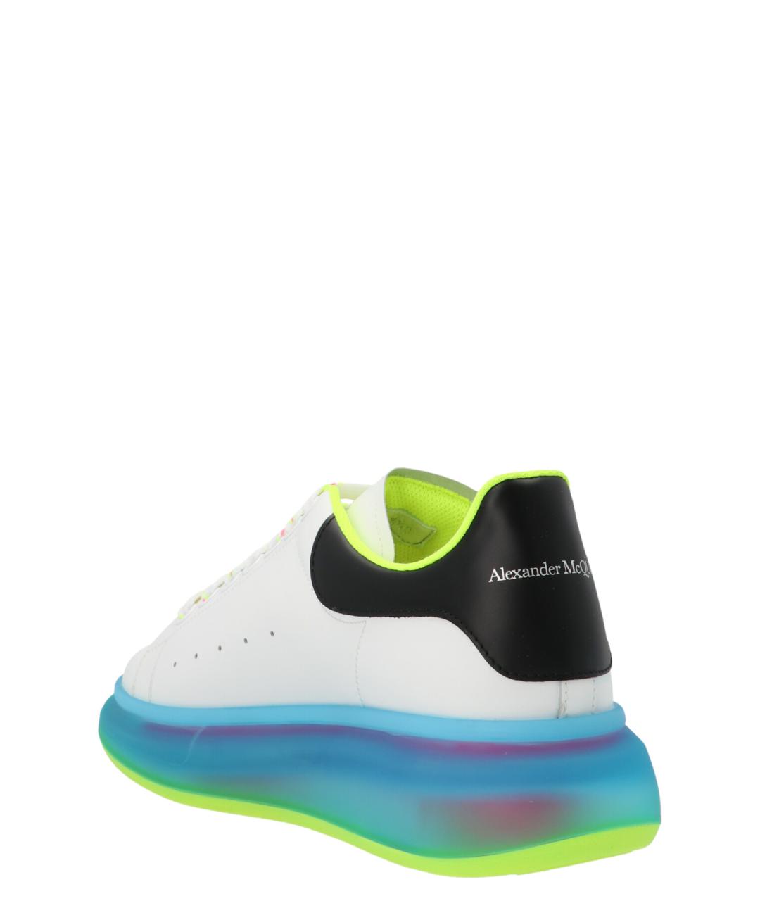 ALEXANDER MCQUEEN Мульти кожаные низкие кроссовки / кеды, фото 2