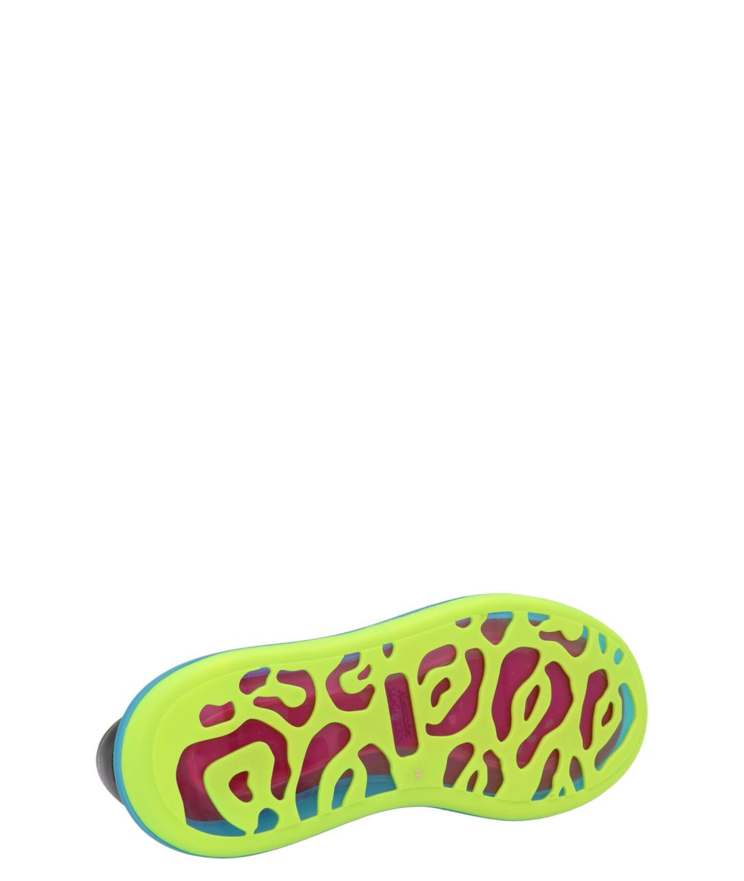 ALEXANDER MCQUEEN Мульти кожаные низкие кроссовки / кеды, фото 4