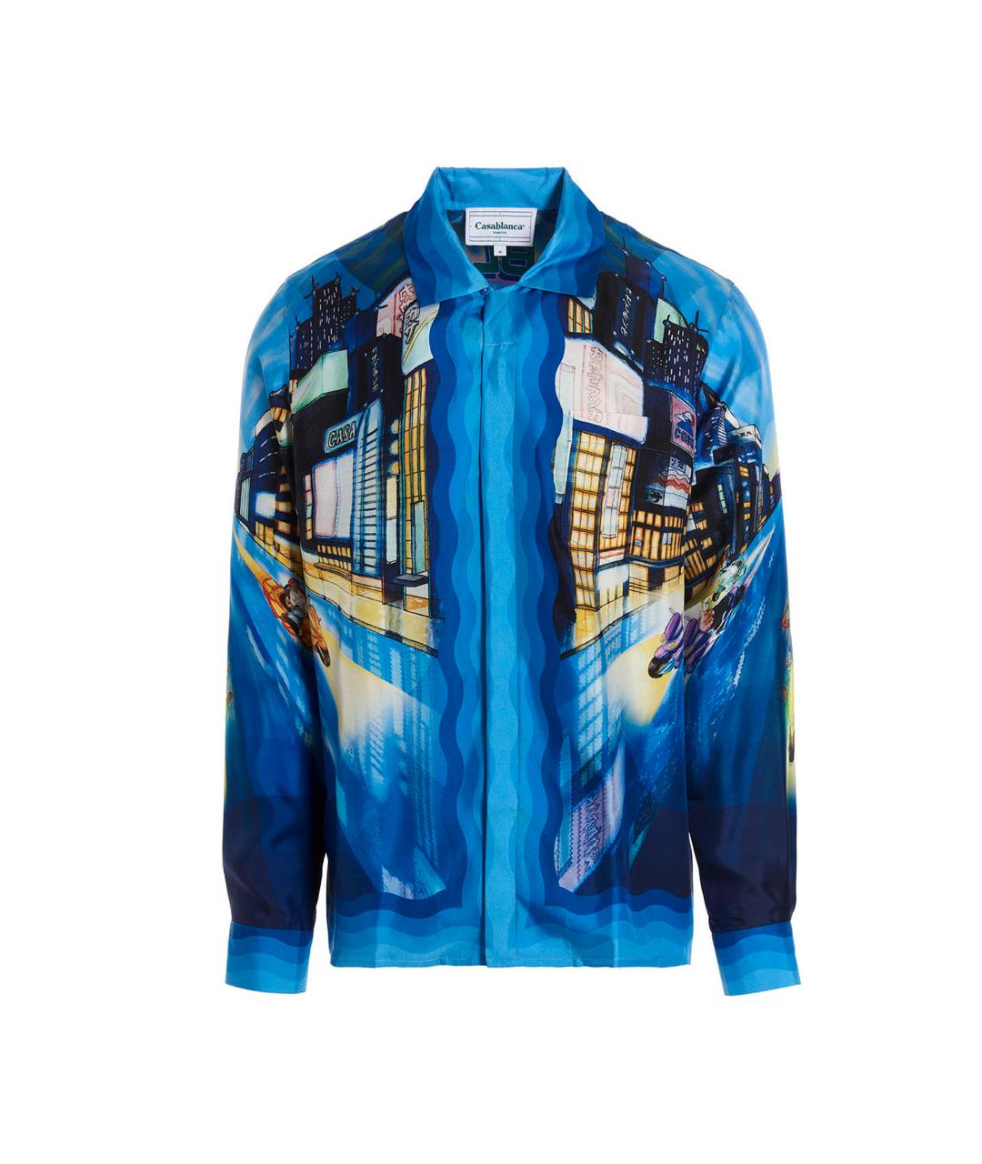 CASABLANCA Мульти шелковая кэжуал рубашка, фото 3