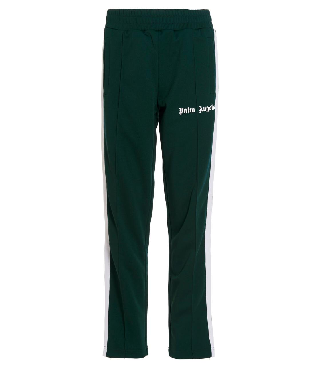 PALM ANGELS Зеленые повседневные брюки, фото 1