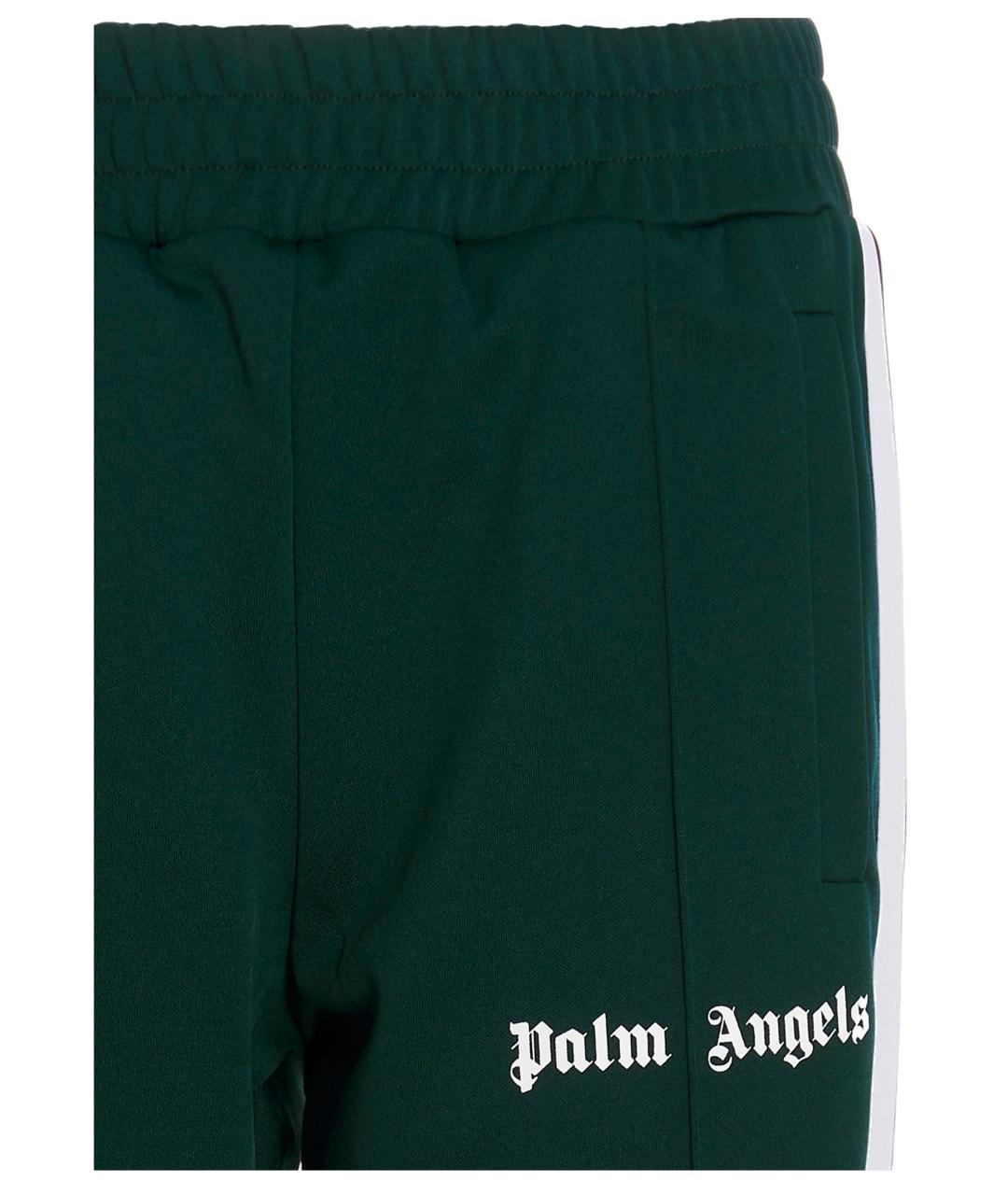 PALM ANGELS Зеленые повседневные брюки, фото 4