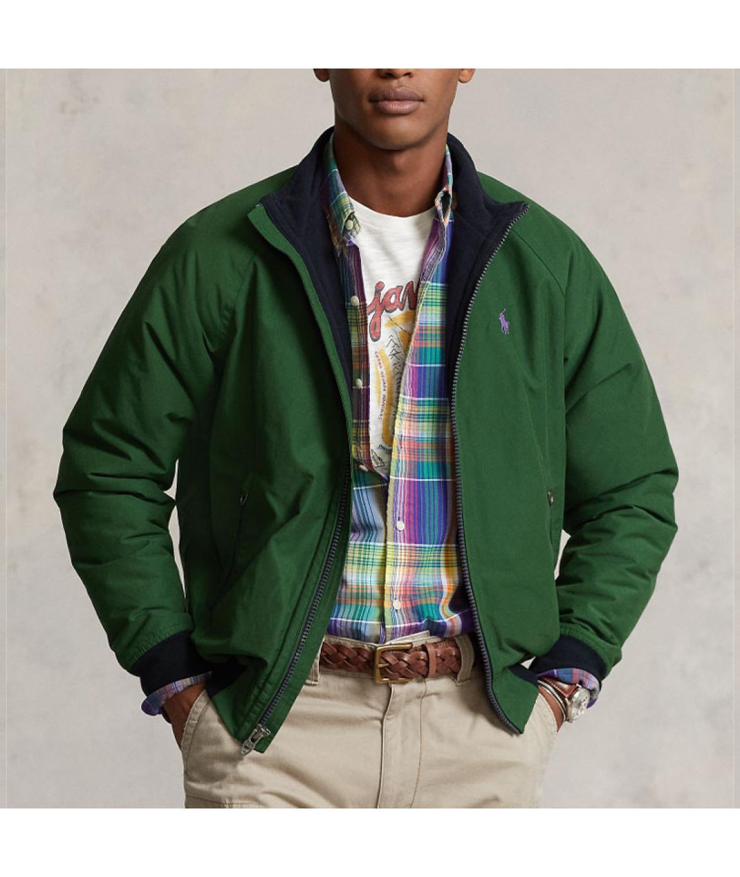 POLO RALPH LAUREN Зеленая куртка, фото 4