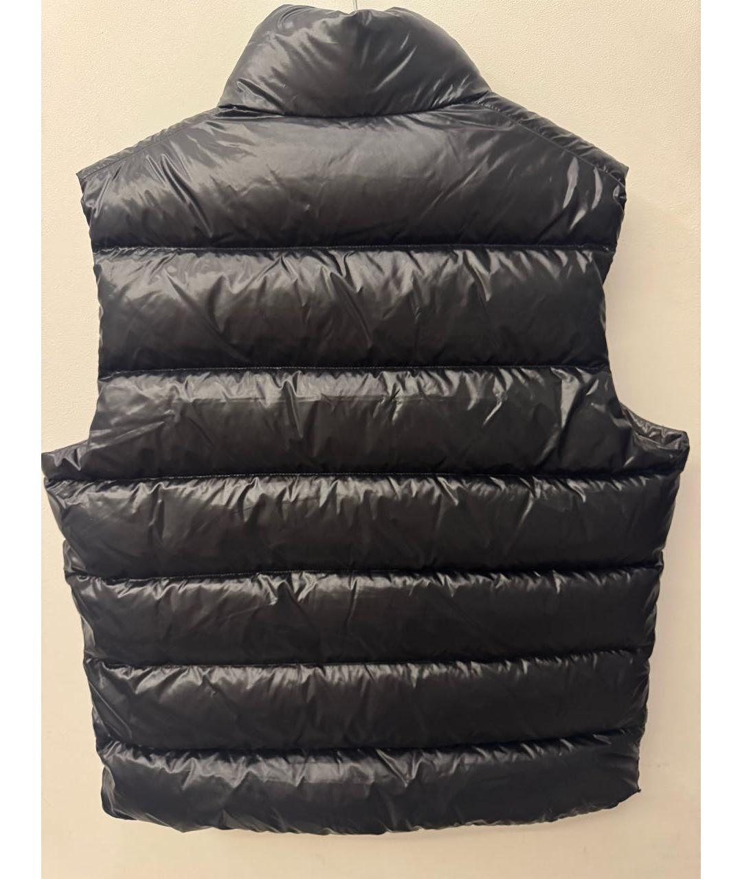 MONCLER Черный жилет, фото 2
