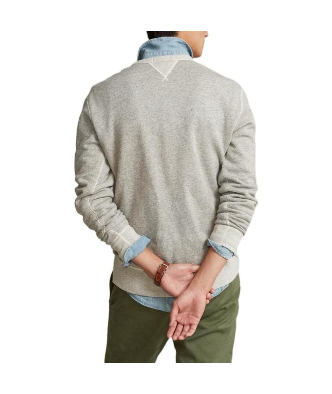 POLO RALPH LAUREN Серый джемпер / свитер, фото 4