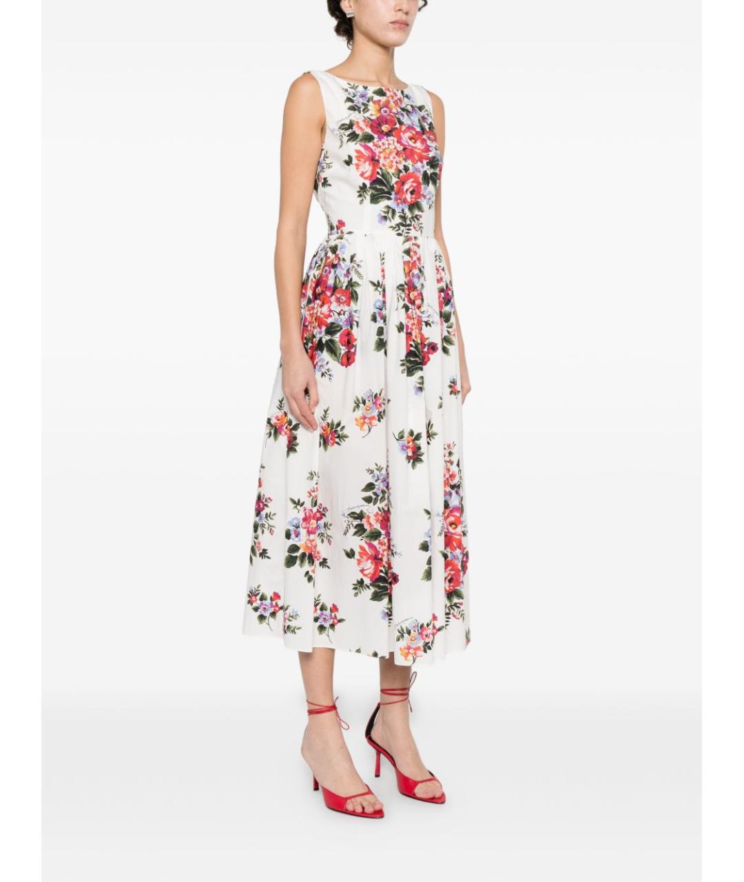 DOLCE&GABBANA Белое повседневное платье, фото 5