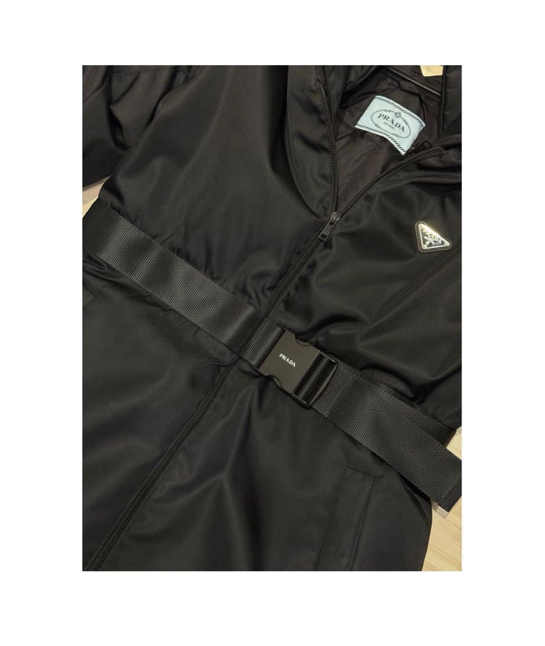 PRADA Черный пуховик, фото 3