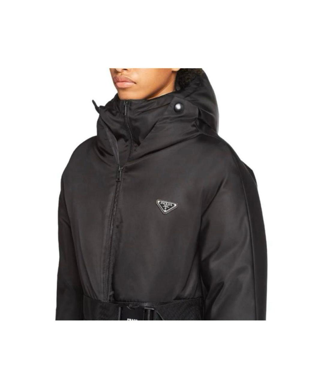 PRADA Черный пуховик, фото 4