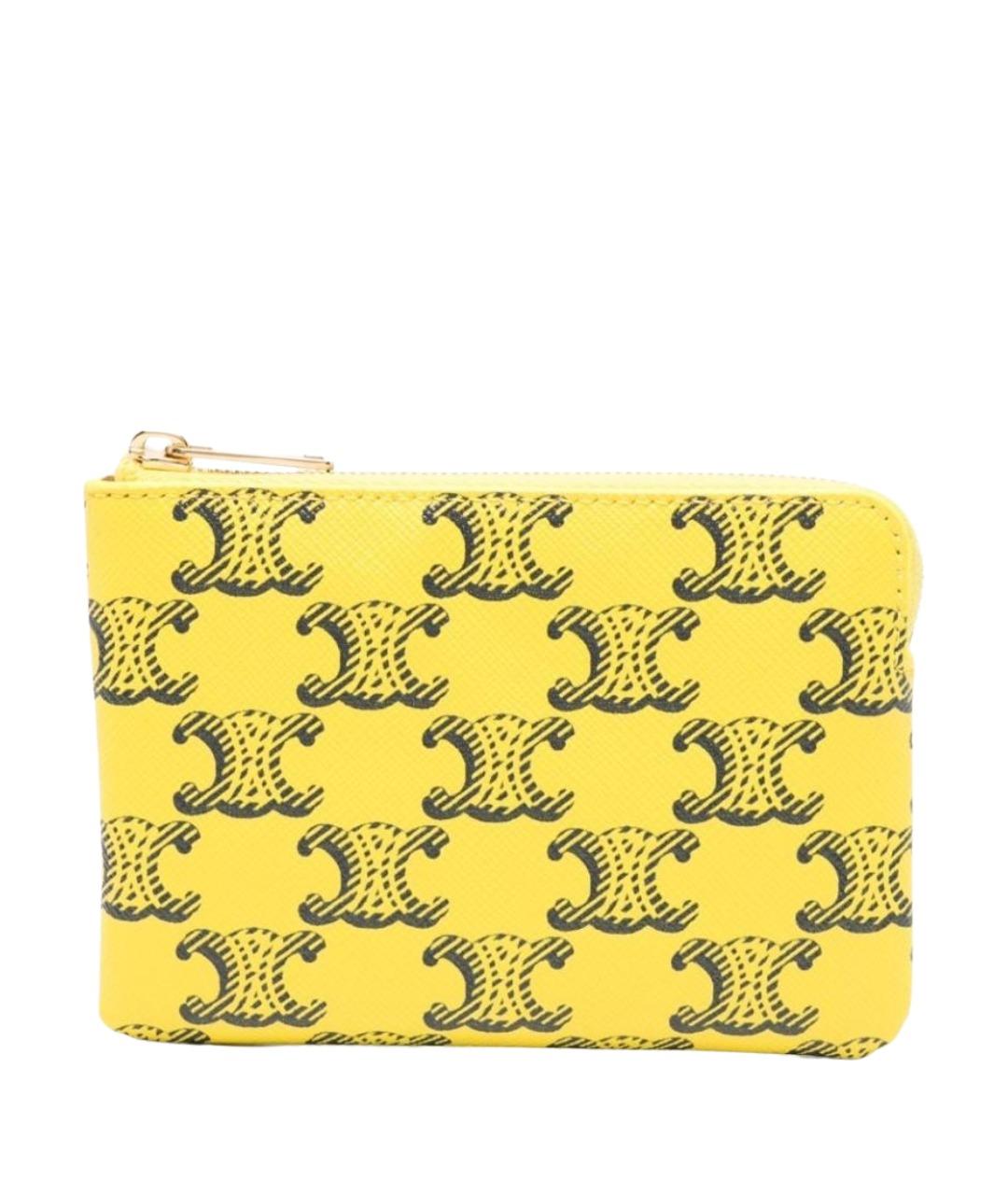 CELINE Желтый кошелек, фото 1