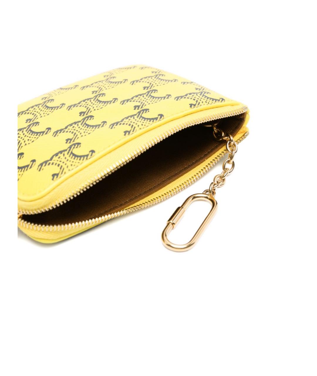 CELINE Желтый кошелек, фото 2