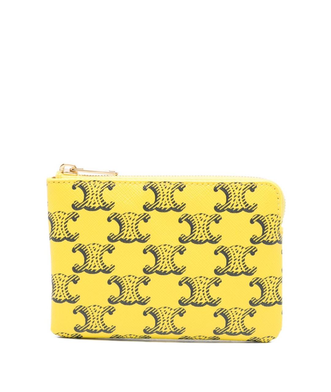 CELINE Желтый кошелек, фото 1