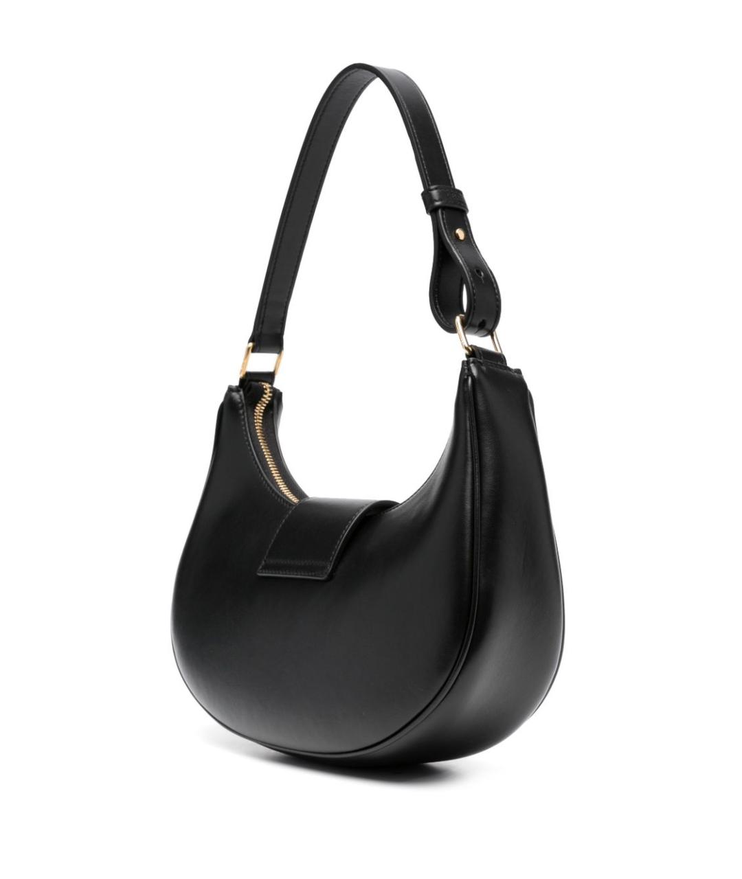 CELINE Черная кожаная сумка тоут, фото 4