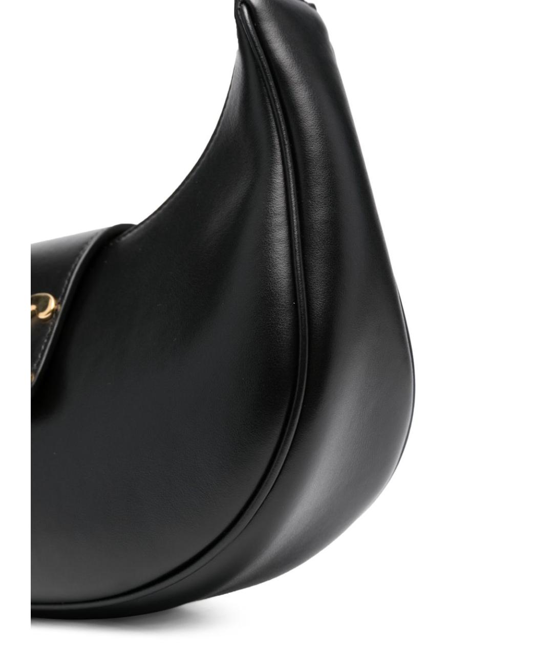 CELINE Черная кожаная сумка тоут, фото 3