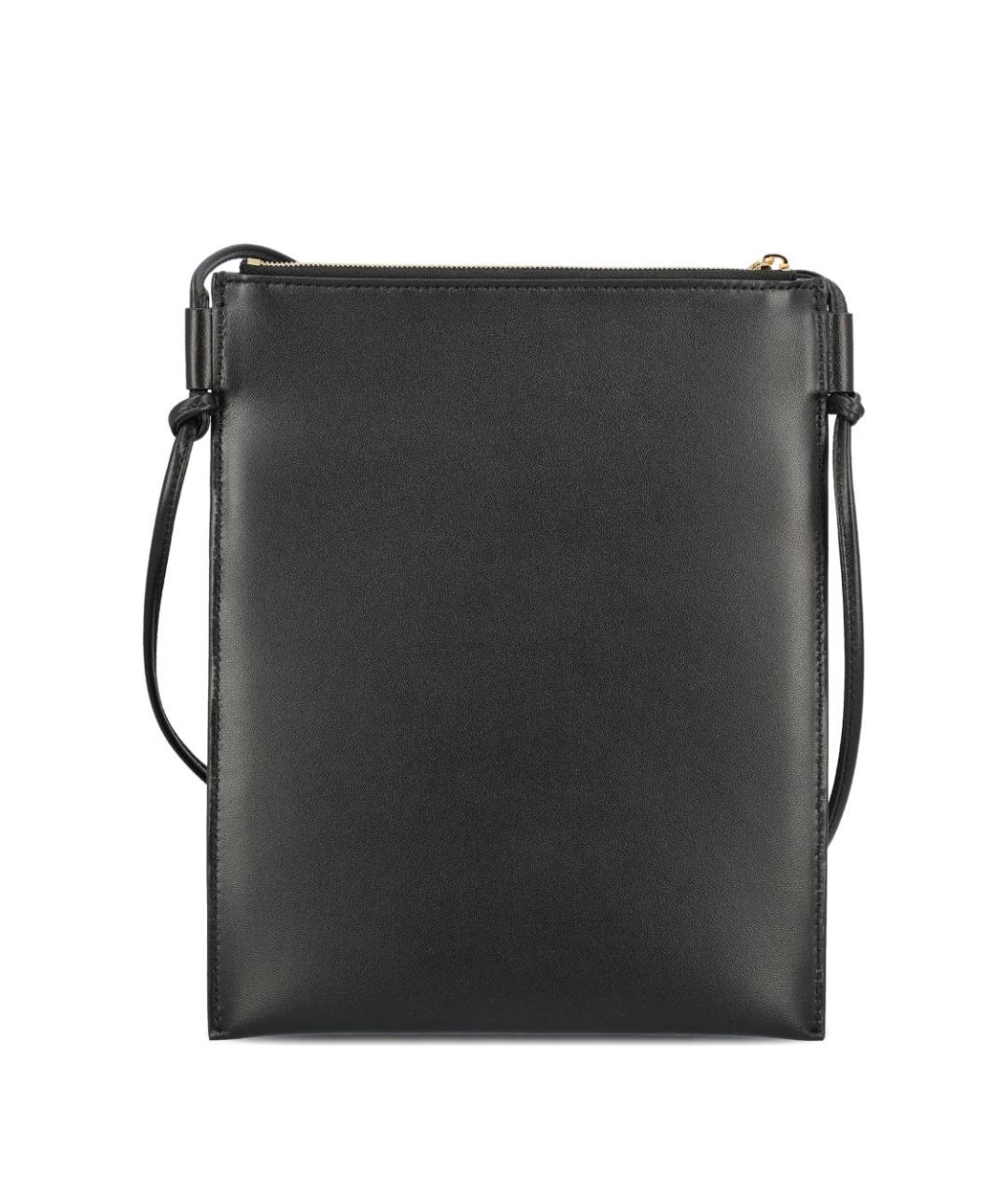 CELINE Черная кожаная сумка через плечо, фото 3