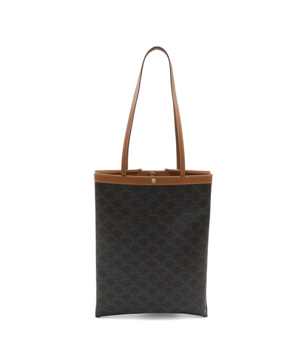 CELINE Коричневая сумка тоут, фото 2